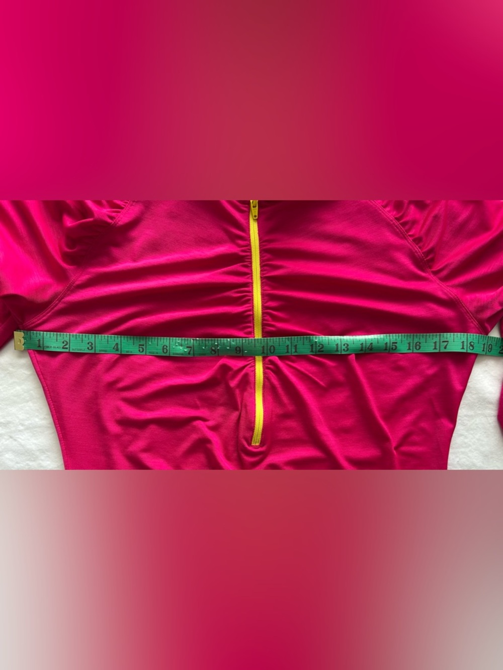 NWOT- Lija Sport Half-Zip Top.  Made in Canada. - Picture 9 of 10